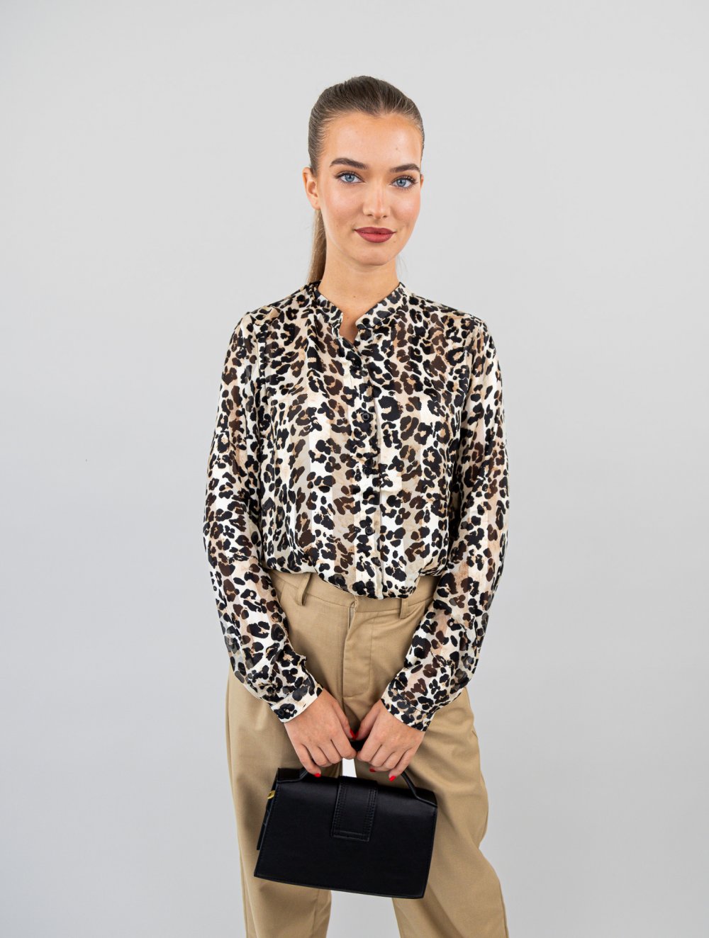Košile leopard 2305