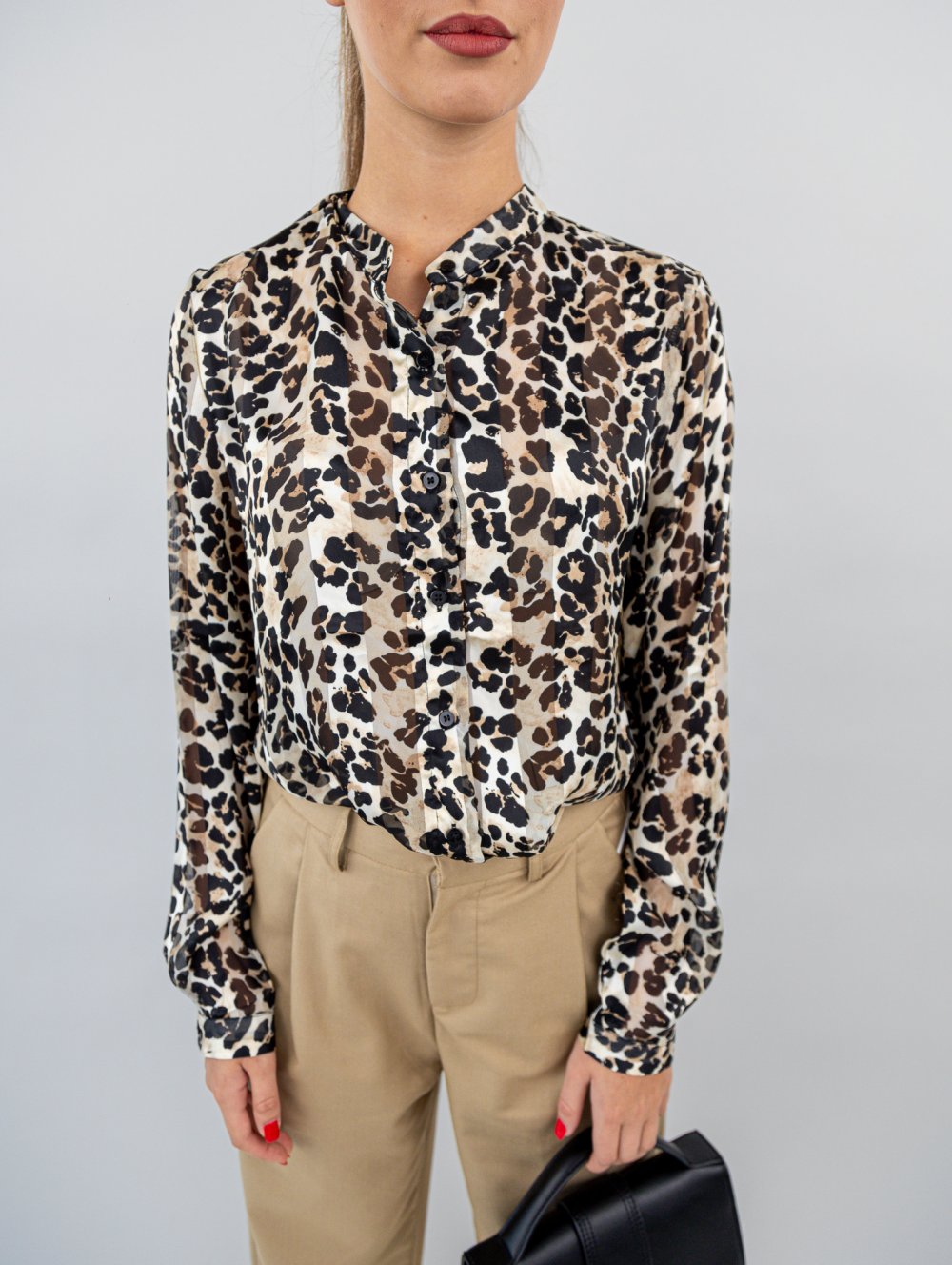 Košile leopard 2305