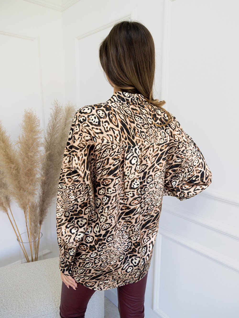 Košeľa leopardia 6539