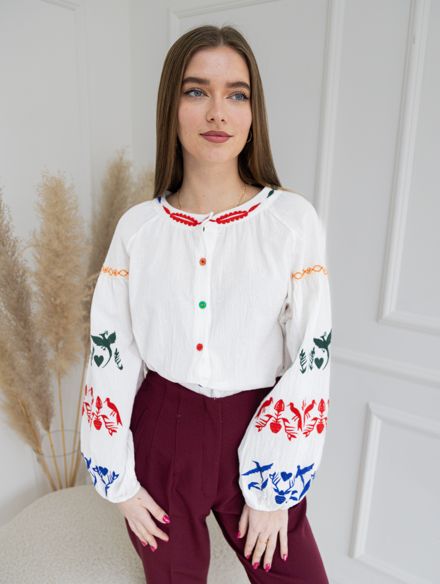 Halenka vyšívaná 82466