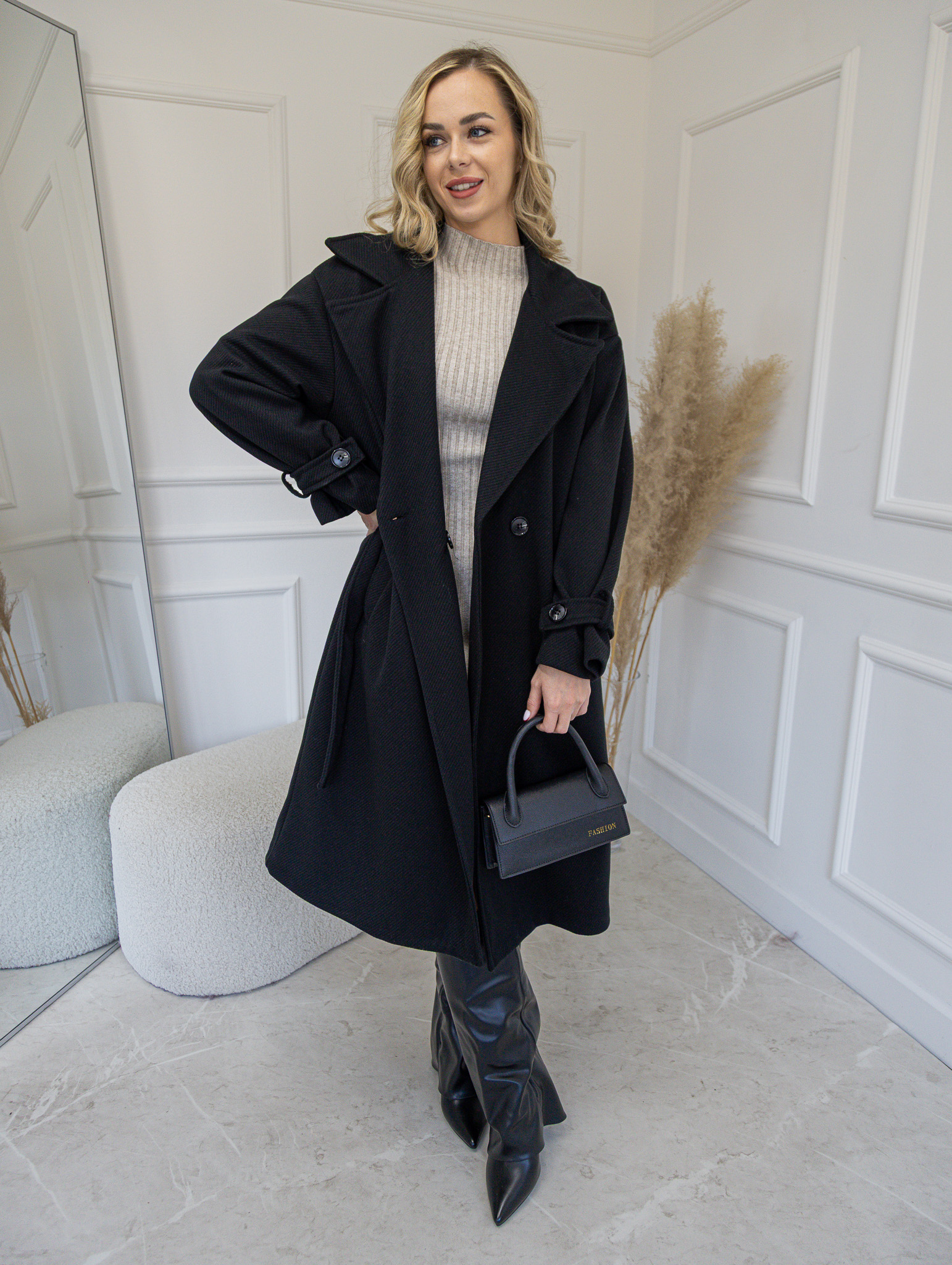 Kabát strukturovaný 20019