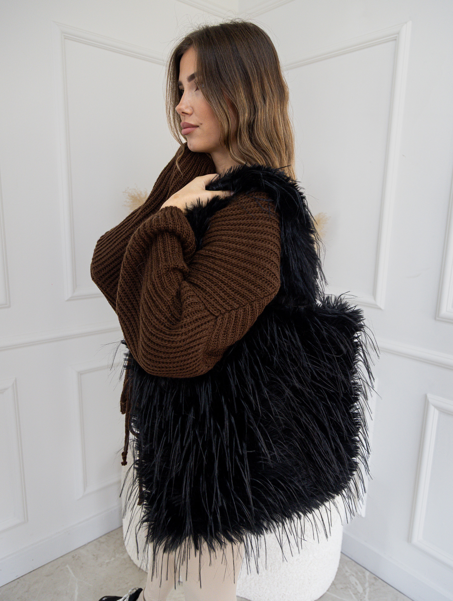 Kabelka kožešinková YH-18