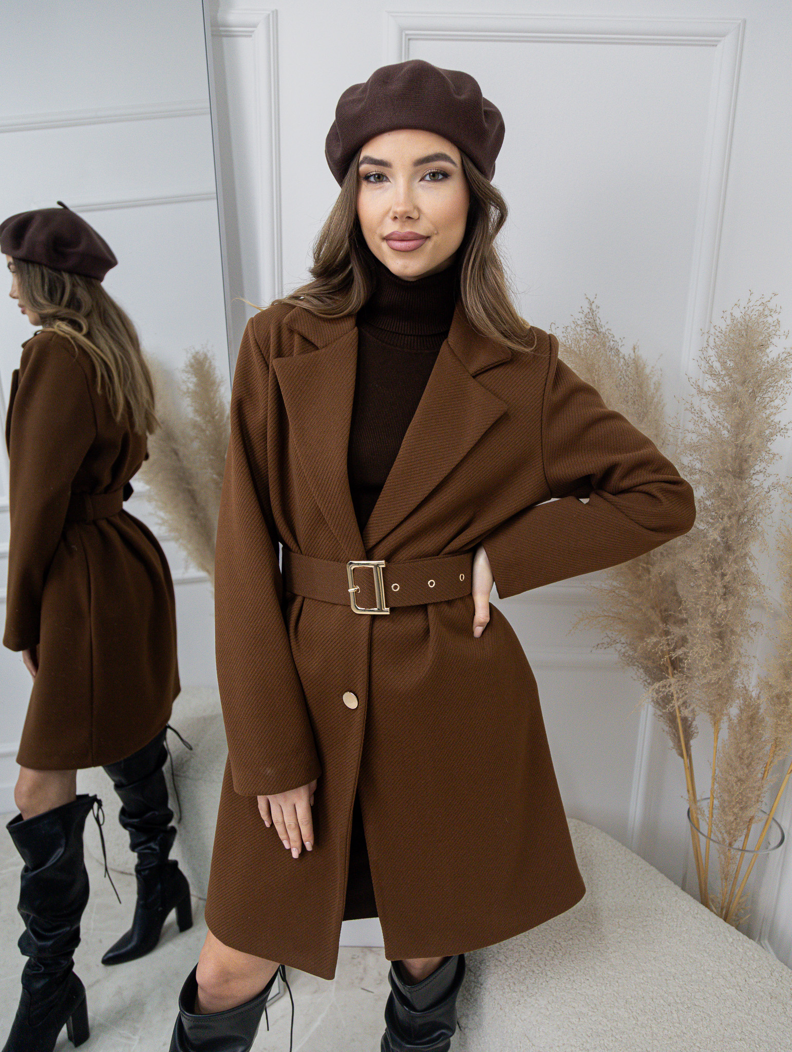 Kabát s opaskom 20231