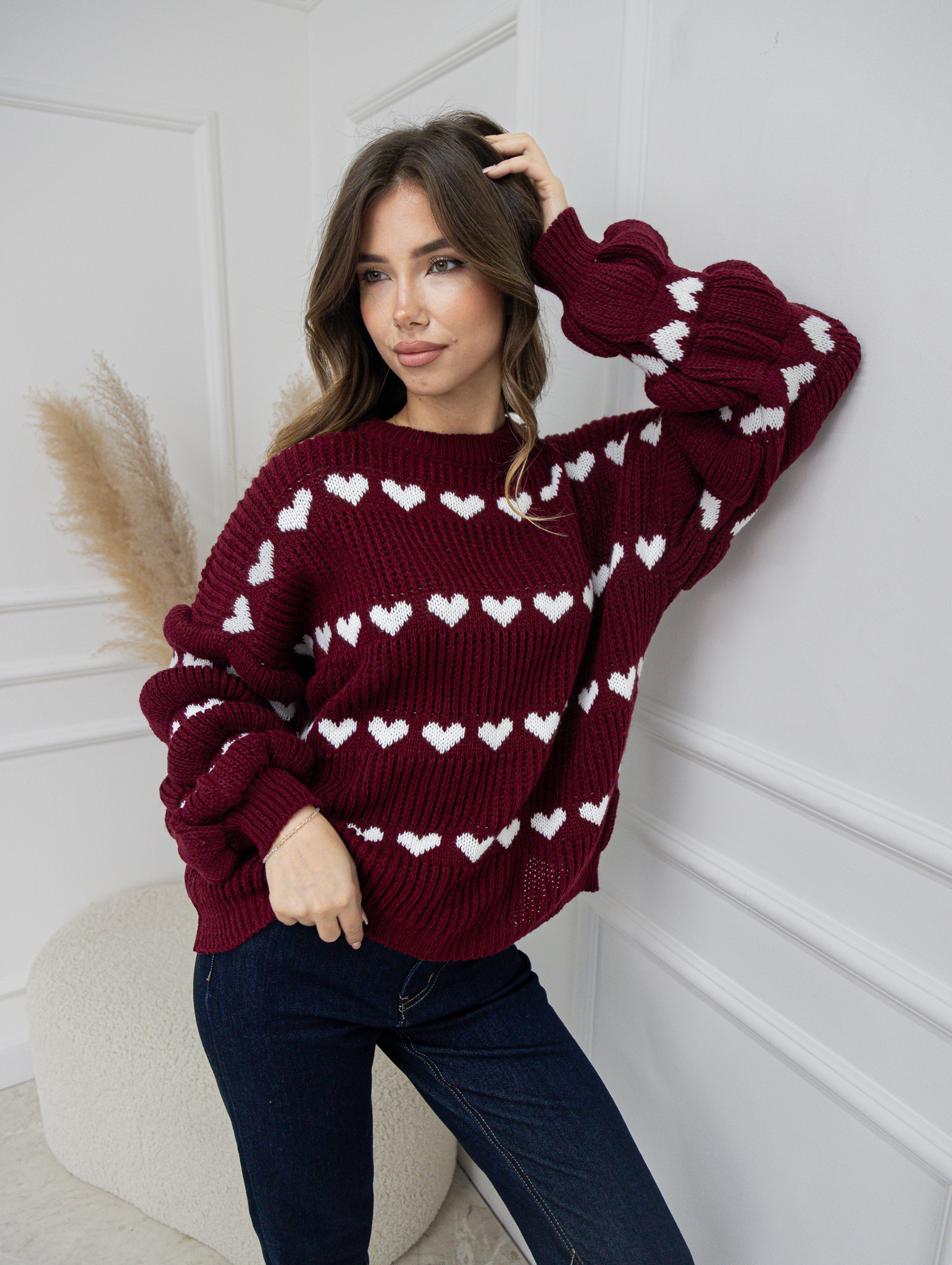 Sveter srdiečka 2675