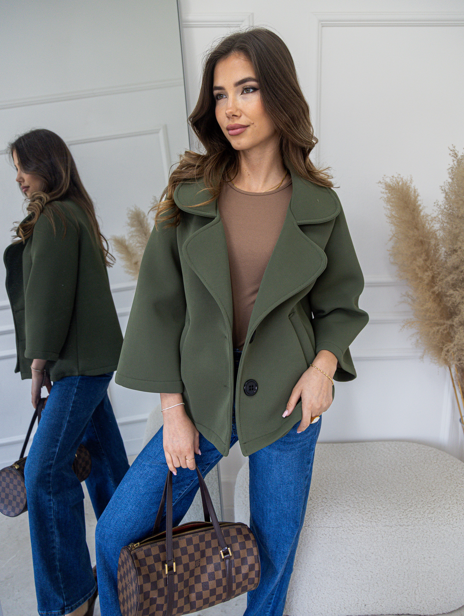 Kabátek strukturovaný 9130