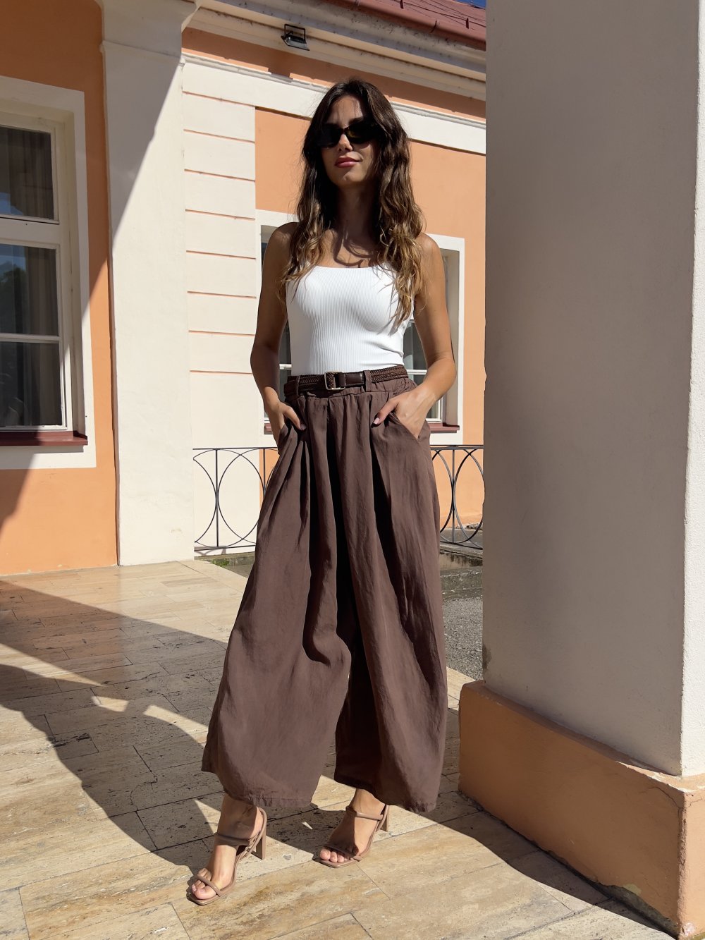 Nohavice s opaskom 62667