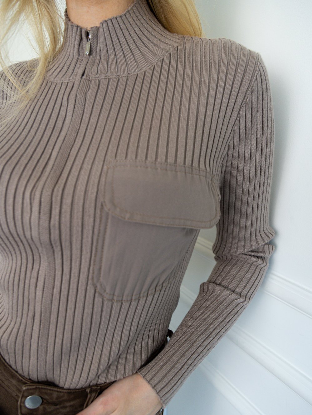 Sveter na zips 541