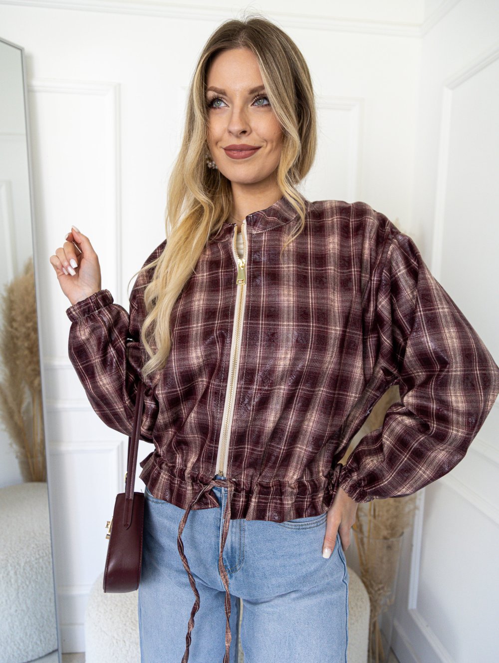 Bunda károvaná 7553
